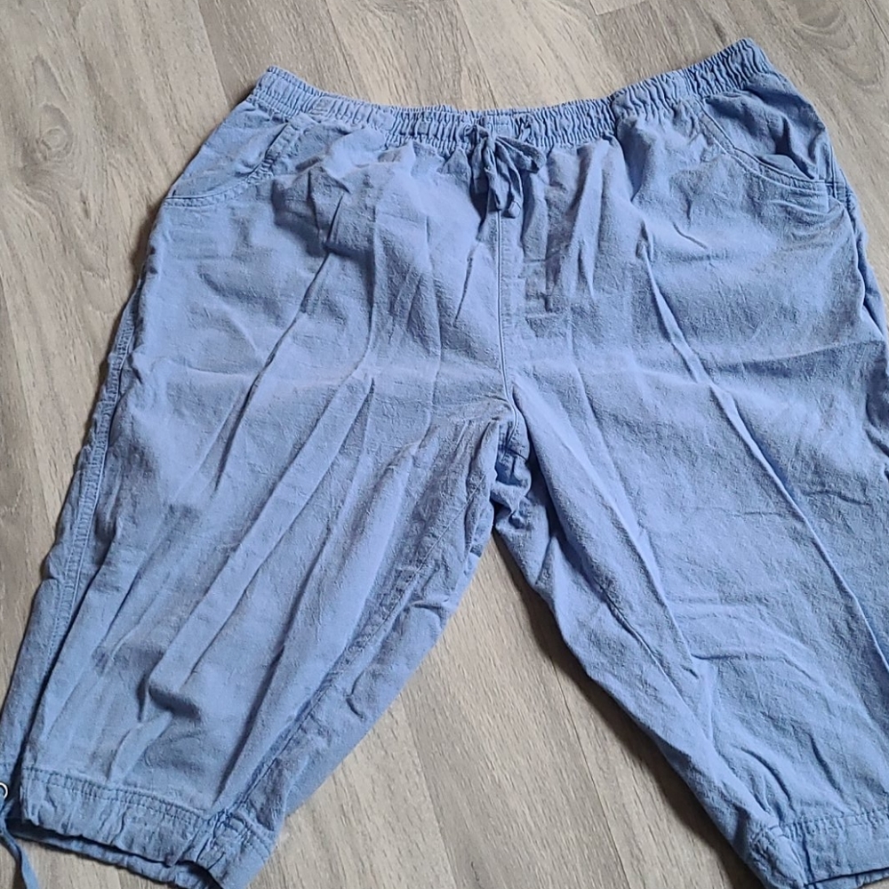 Elastic Waist capris